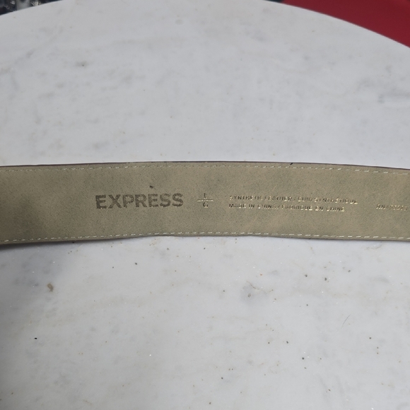 Express Womans Belt Size L - Picture 2 of 5